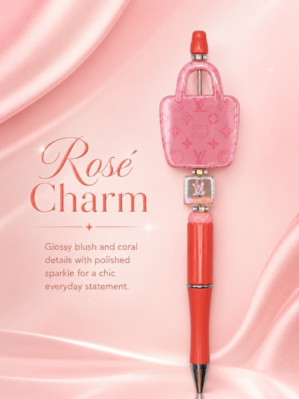 Rose Charm Pen